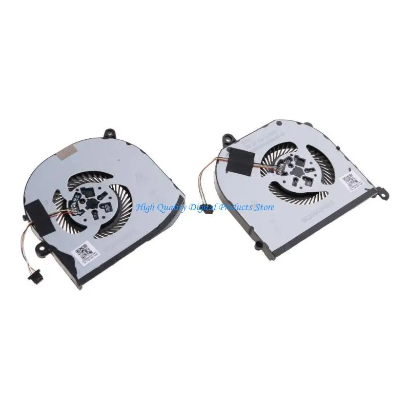

U2JE Laptops Quiet Cooling Fan CPU GPU Cooler for Precision XPS 15 9570 Repair Part