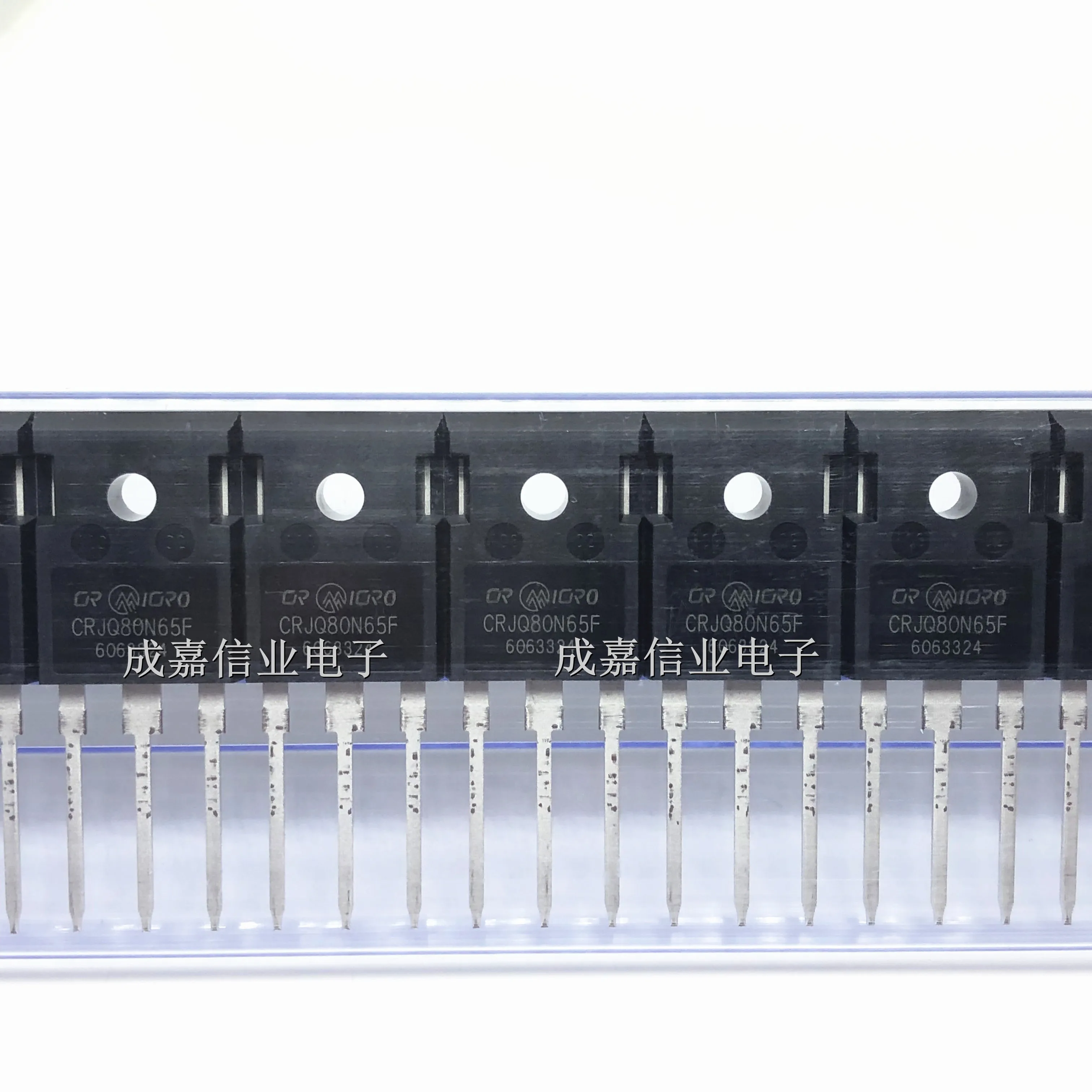 10pcs/Lot CRJQ80N65F TO-247-3 SJMOS N-MOSFET 650V, 77mΩ, 40A Operating Temperature;-55C-+150C