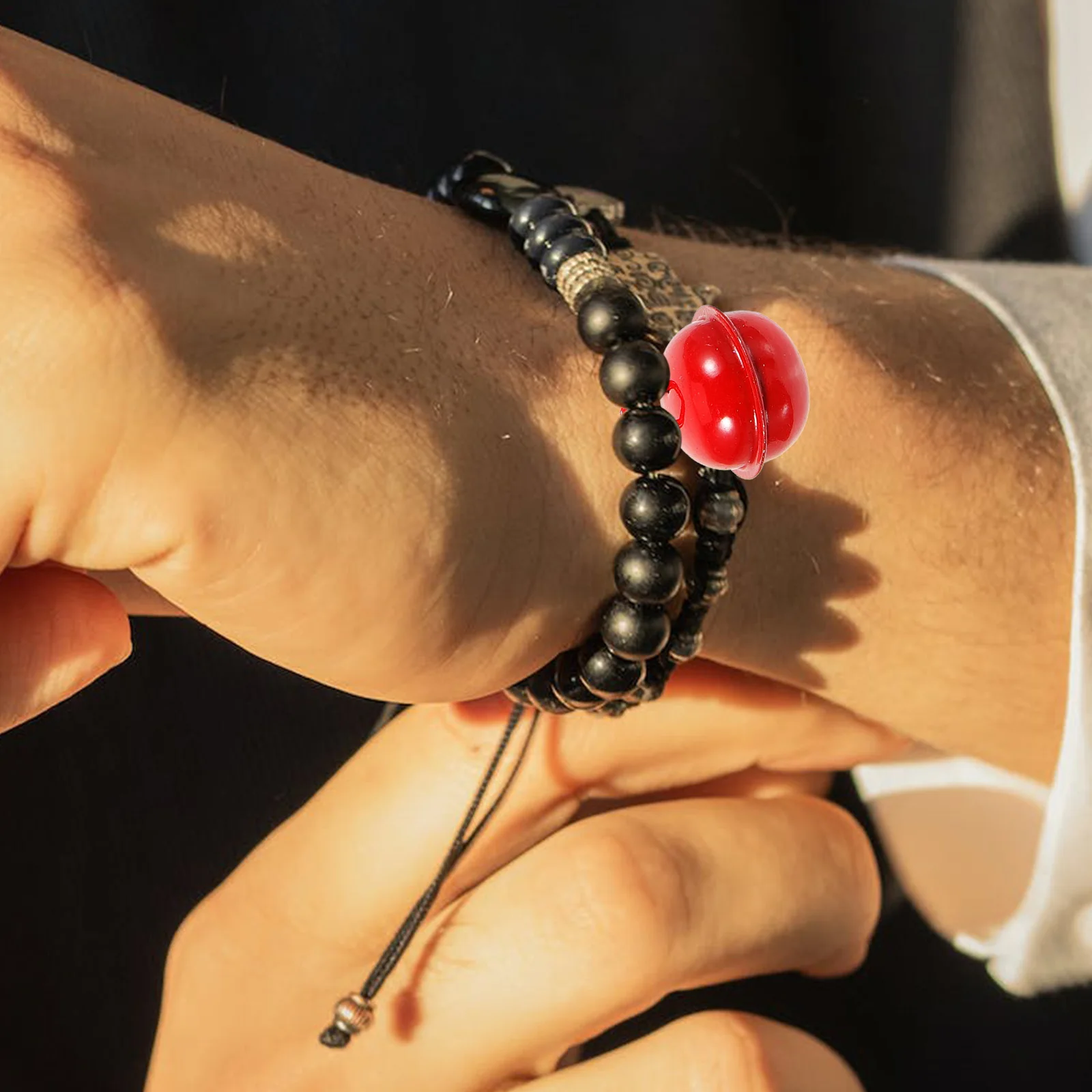 

50 pcs Colorful Bells 22mm Mini Jingle Bell DIY Craft Supplies Christmas Ornaments Bracelet Necklace Accessories Reusable Iron