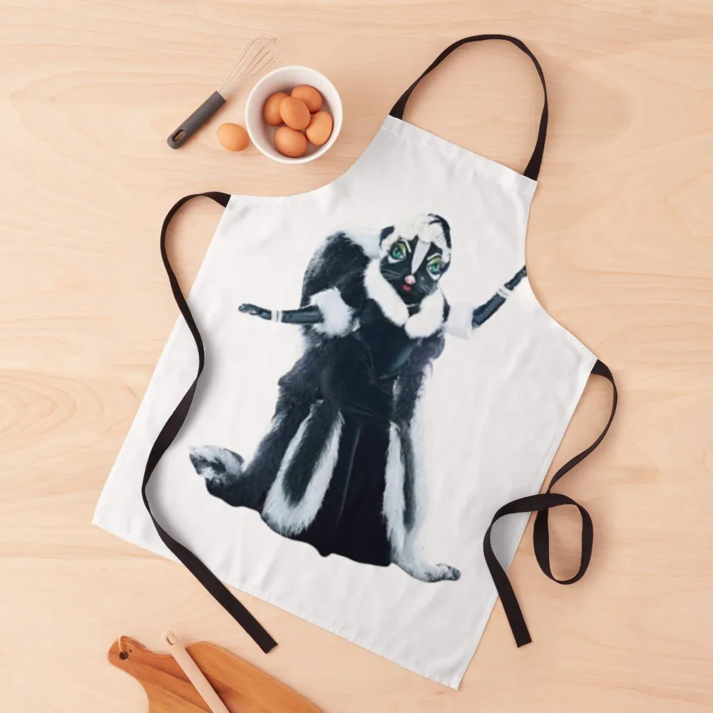 

Masked Singer US Season 6 Costume - Skunk Apron kitchen gadgets Art Apron