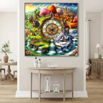 8 最佳銷售 鑽石畫鐘 - №2