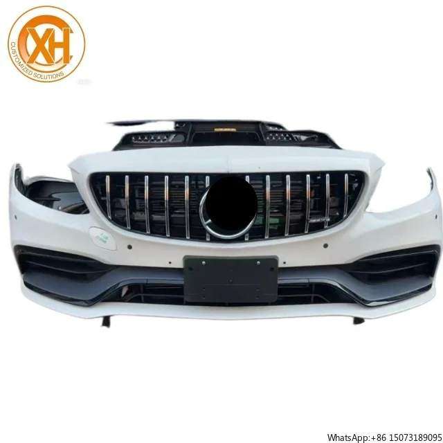 

Suitable for 2020 C63 W205 Nose, Mouth, Face, Bumper, Grille, Opening