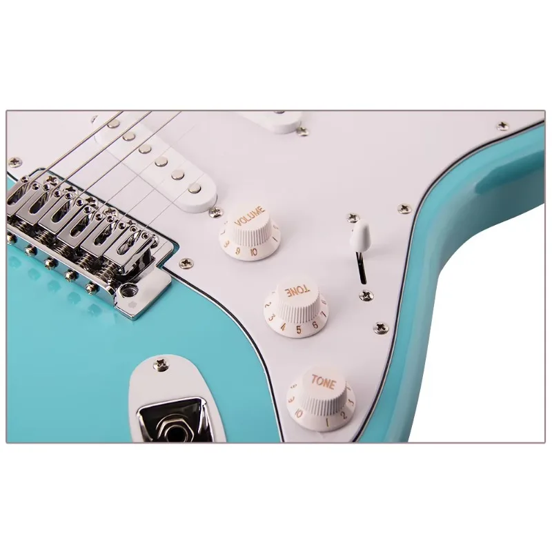 L-G2 China Wholesale Stringed Musical Instruments Factory Alder Body Maple Neck Upgrade ST Kit Electric Guitar