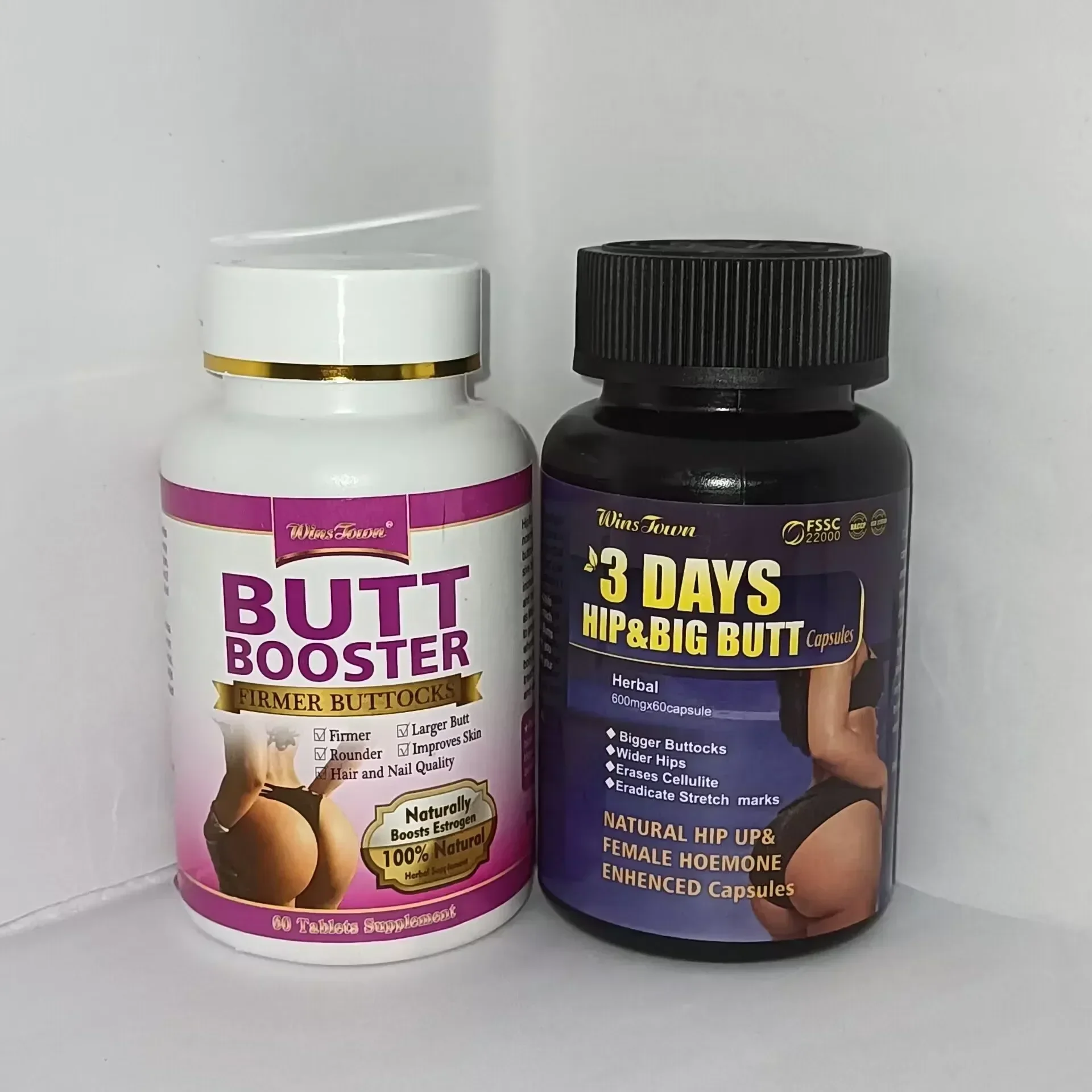 2 bottles of hip lifting capsule health food