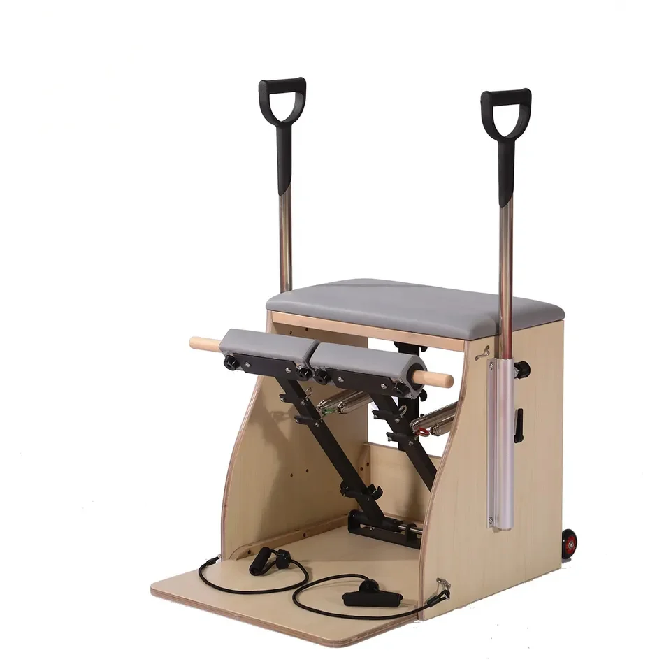 

Stability Maple Wood Wunda Chair MJDW18 Durable Multifunction Eco-Friendly Adjustable Pilates Studio Equipment Portable Gym