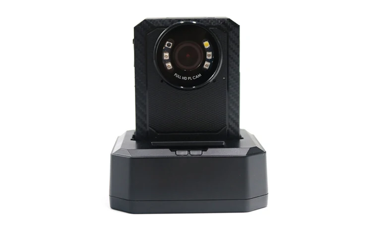 Interruptor de palanca 4K OEM personalizable, grabación 17H, cámara corporal analógica, tarjeta de memoria de visión nocturna, micrófono incorporado H.264/265 IP68