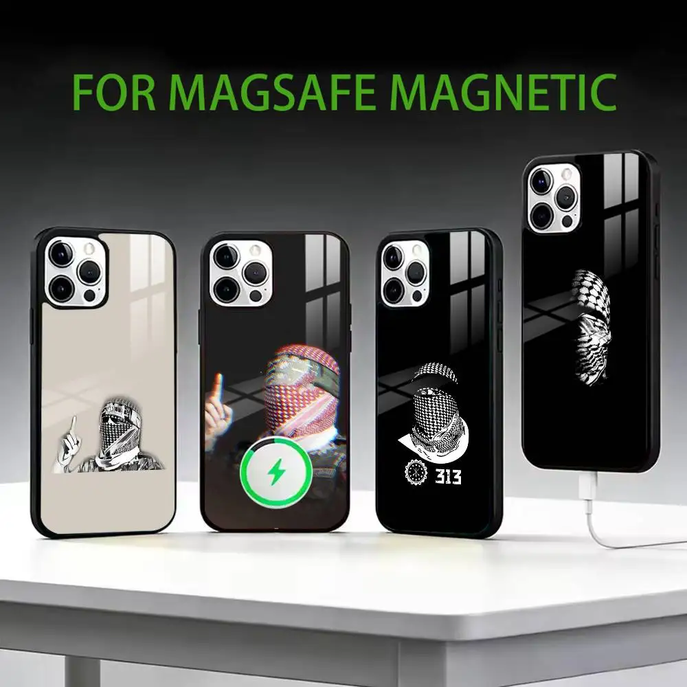 

Abu O-Obaida s Phone Case For iPhone17,16,15,14,13,12,11 Plus,Pro Max Magnetic For Magsafe Wireless Charging