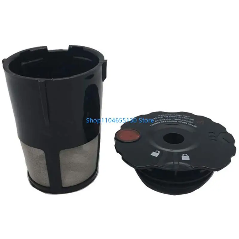 Espresso Filter Cup Coffee Ground Strainer Espresso Powder Bowl Plastic Texture Coffee Machine Accessory for Coffee