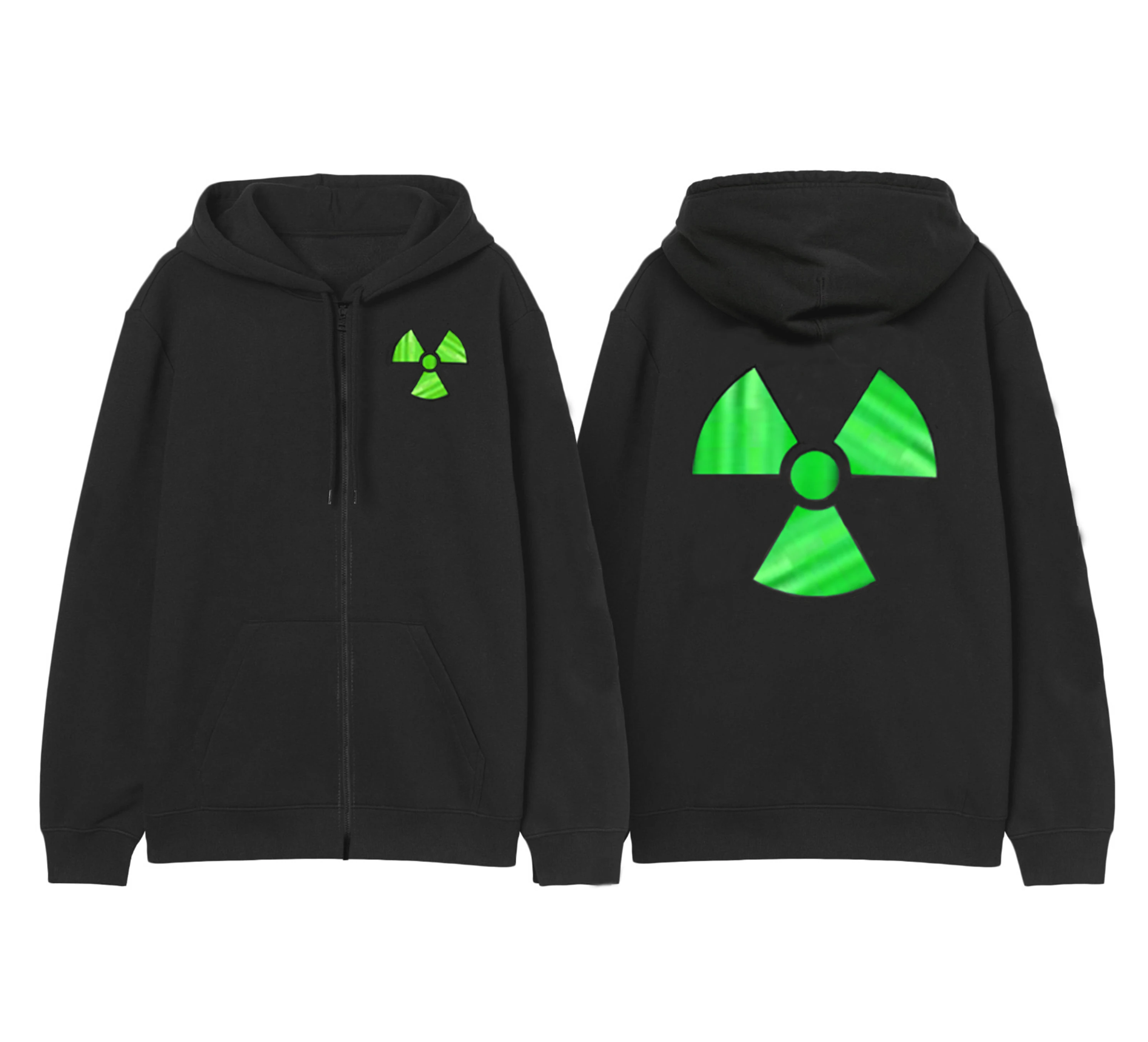 Толстовка с капюшоном PHATTPANT Shuffle Rave Gear Wave Rave Gear зеленая H001
