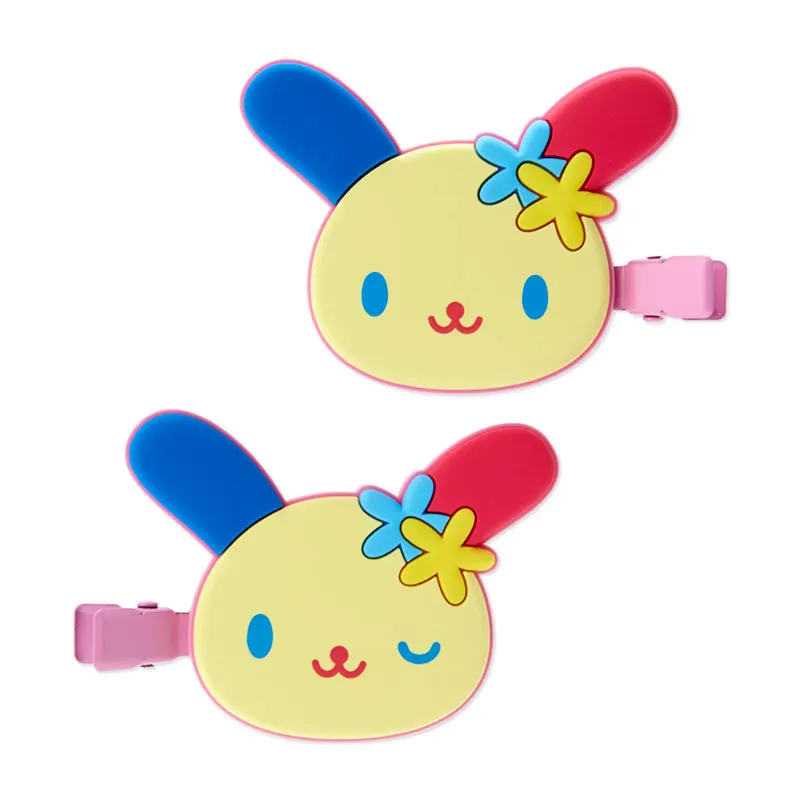 Usahana Hair Clips Cartoon Bunny Cute Hair Pins Headwear Kawaii Hair Accessories for Women Girls Kids