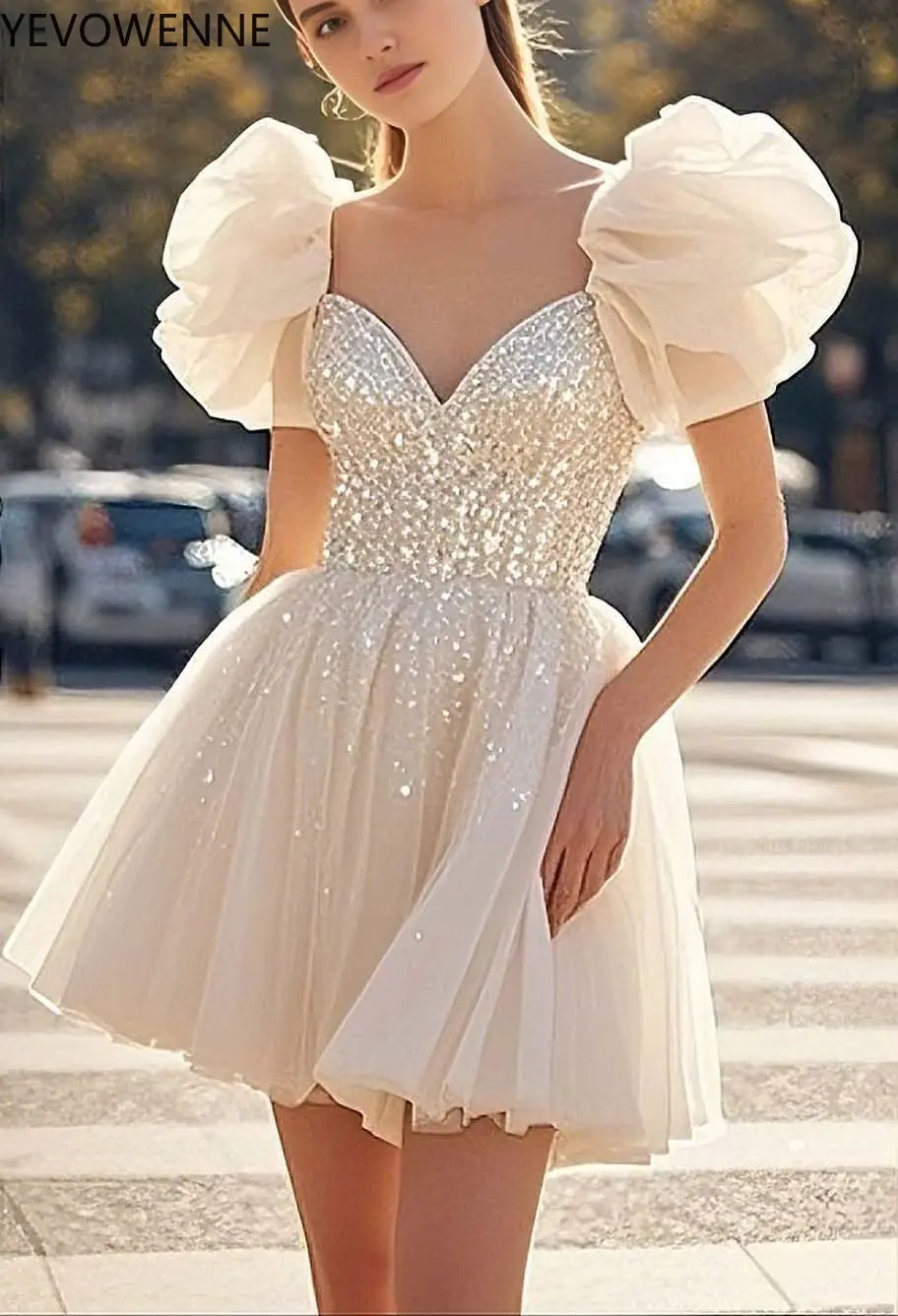 abiti-da-cerimonia-con-maniche-a-sbuffo-in-tulle-scintillante-per-adolescenti-e-donne-vestito-corto-con-paillettes-per-feste-e-balli