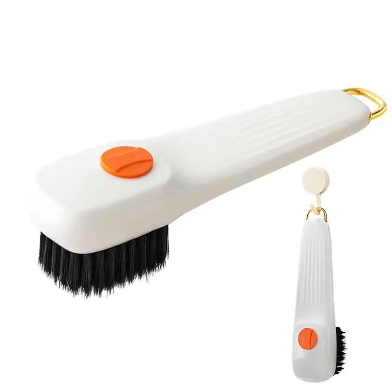 Multi-Function Cleaning Brush Press Type Soft Bristle Brush Labor-Saving Washing Shoes Supplies For Hand Basins Shoes Clothes