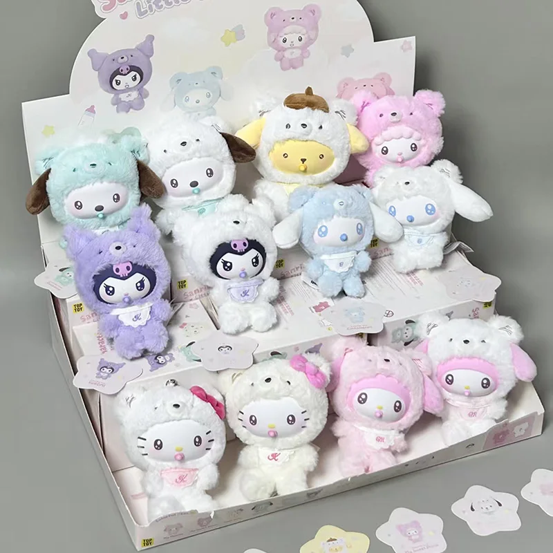 

TOPTOY Sanrio Characters Little Bear Planet Series Blind Box: Модная таинственная коробка, милая сумка-сюрприз, кавайная сумка-гадание, куклы, подарки