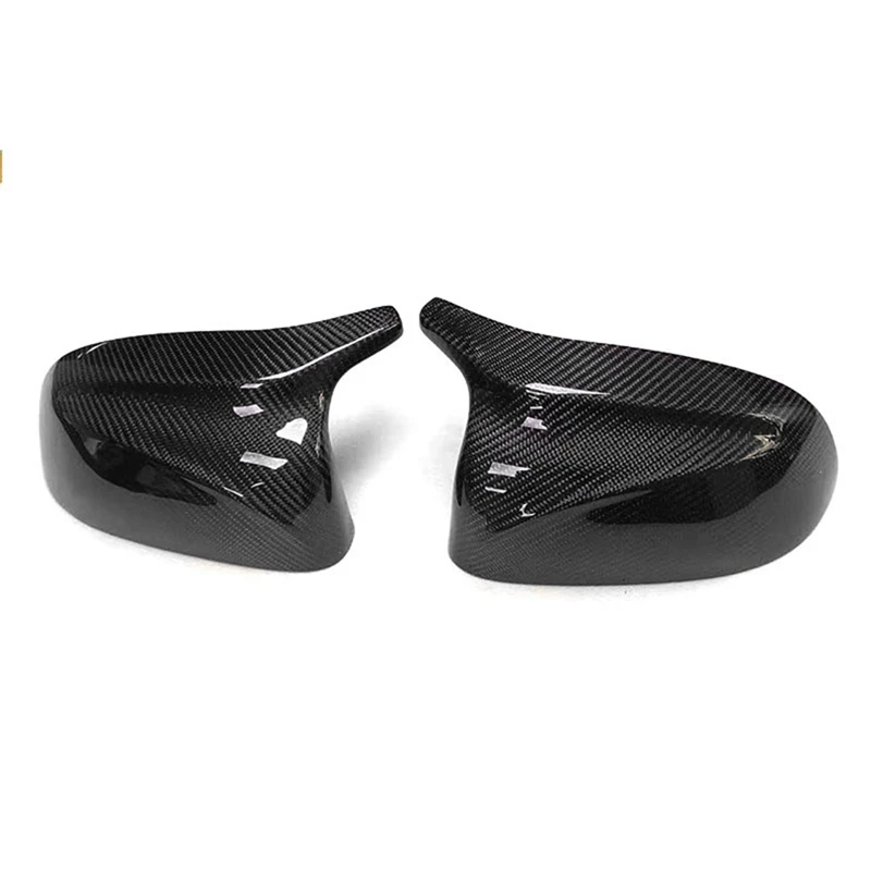 

1 Pair New Demon Bullhorn For BMW X3 X4 X5 G01 G02 G05 2018-2019 Retrofit Carbon Fibre Mirror Housing Component