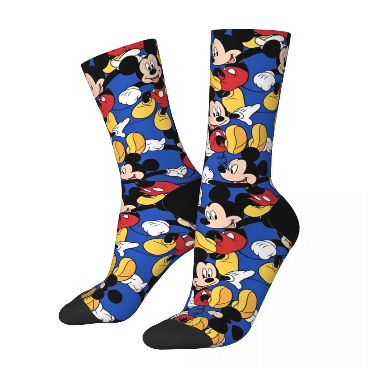 

Kawaii Unisex Mickey Mouse Socks Merch Middle Tube Socks Super Soft Best Gift Idea