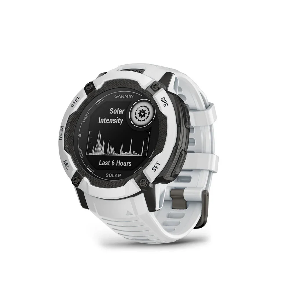 Instinct 2X Solar (50mm) - Bold, Rugged GPS Smartwatch with Built-in LED Flashlight and Solar Charging