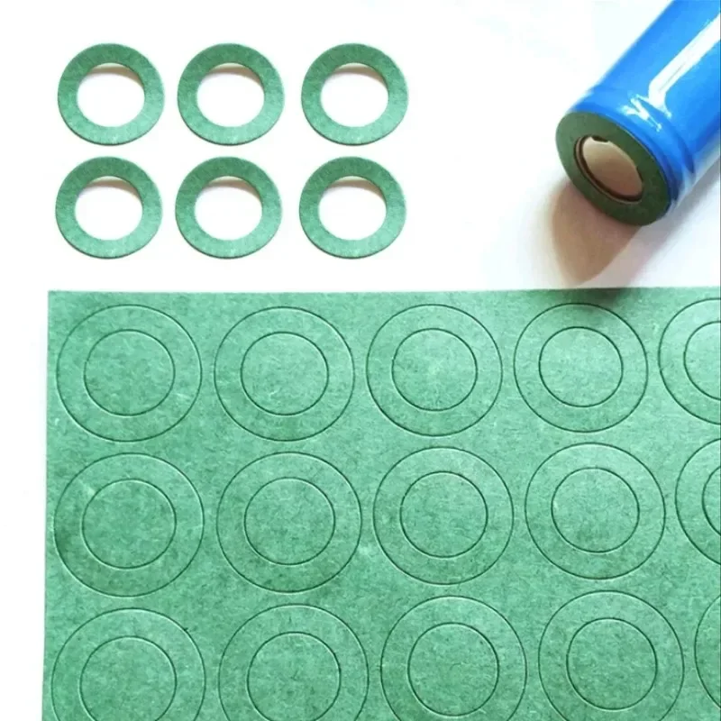 100/300/500Pcs/Set 1S 18650 Li Battery Insulation Gasket Cell Barley Adhesive Paper Insulated Pads