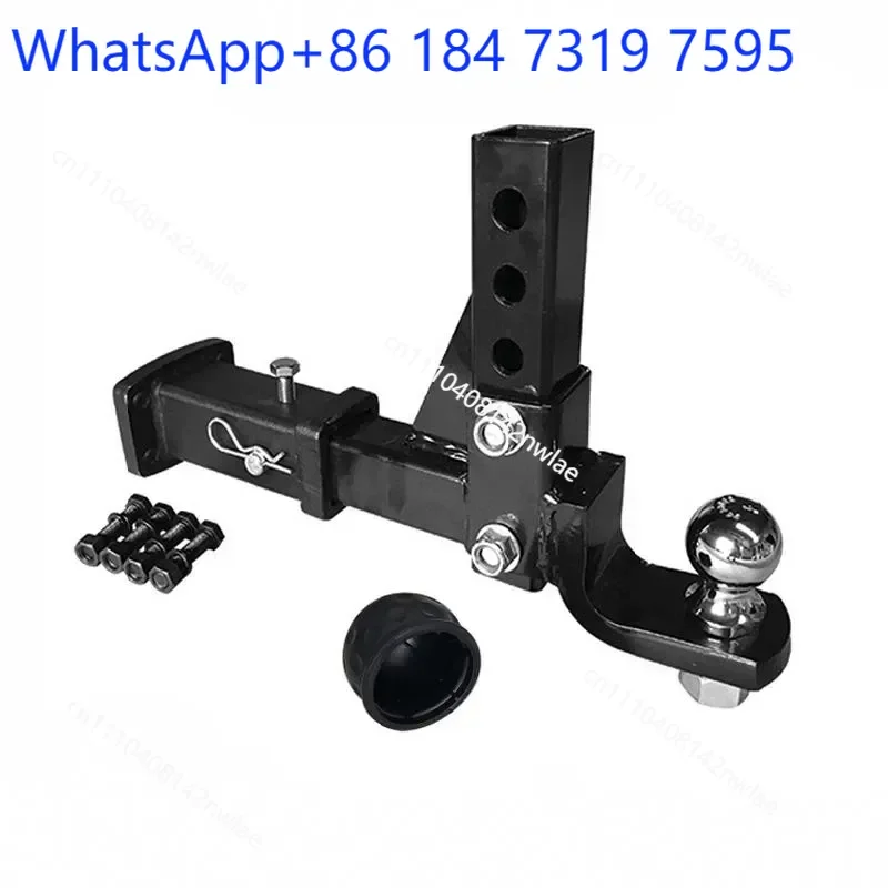 Adjustable Trailer Arm Connector Ball Hitch Hook for Off Road RV Yacht Tractor Retrofit Parts