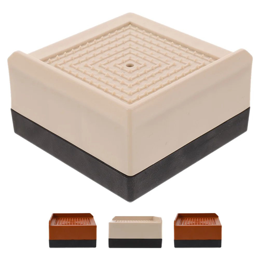 4 قطعة أثاث الساق الناهض الثقيلة السرير المصاعد لطاولة كرسي أريكة خزانة غسالة الثلاجة ارتفاع الضابط الطابق