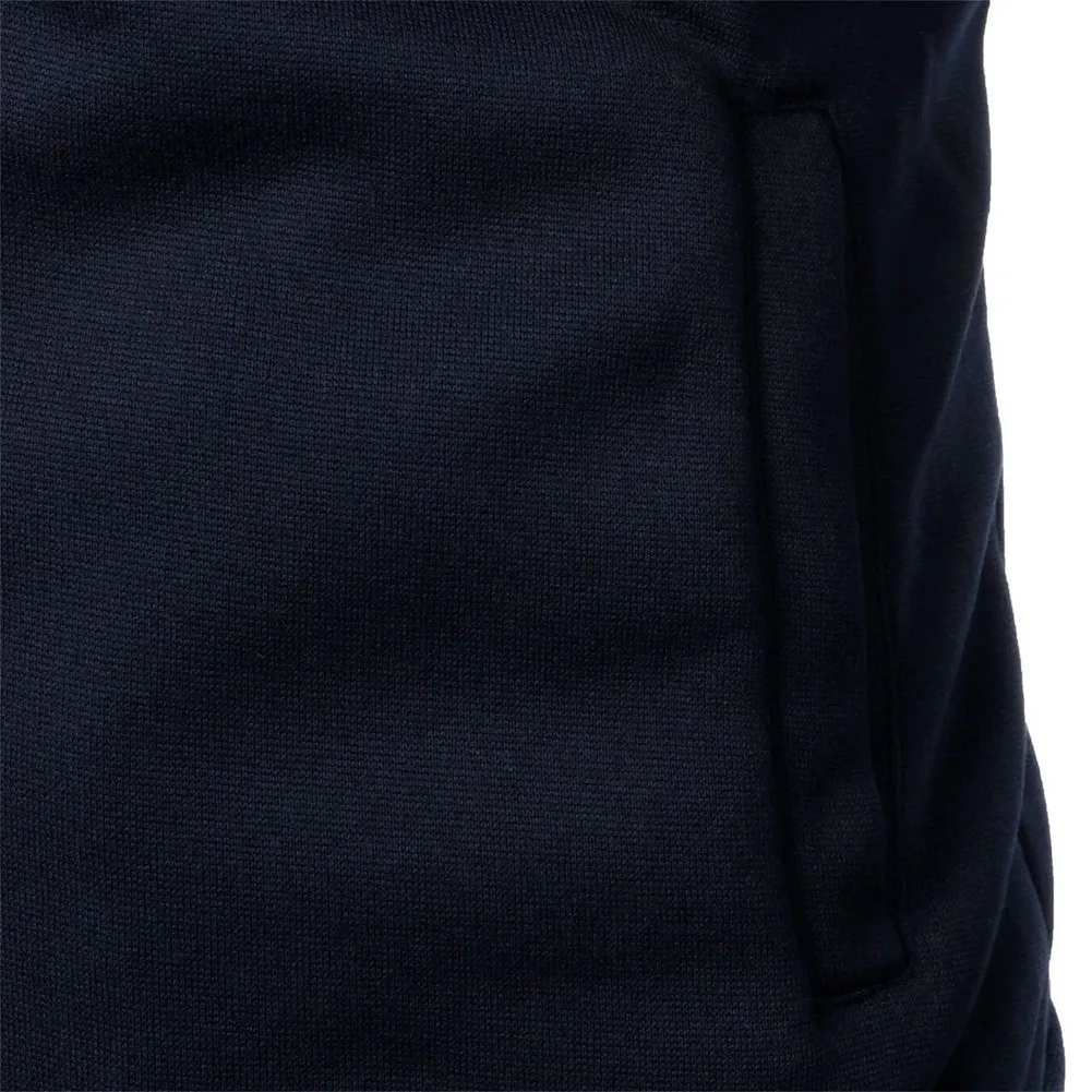 Men's Solid Color Casual Jacket Polyester For stand-Up Collar Zipper Long Sleeve Streetwear Spring Winter M-2XL