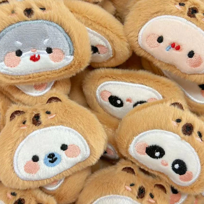 Cartoon Kawaii Plush Capybara Animals DIY Accessories Material Lovely Funny Doll Decorations For Handmade Hair Accessories