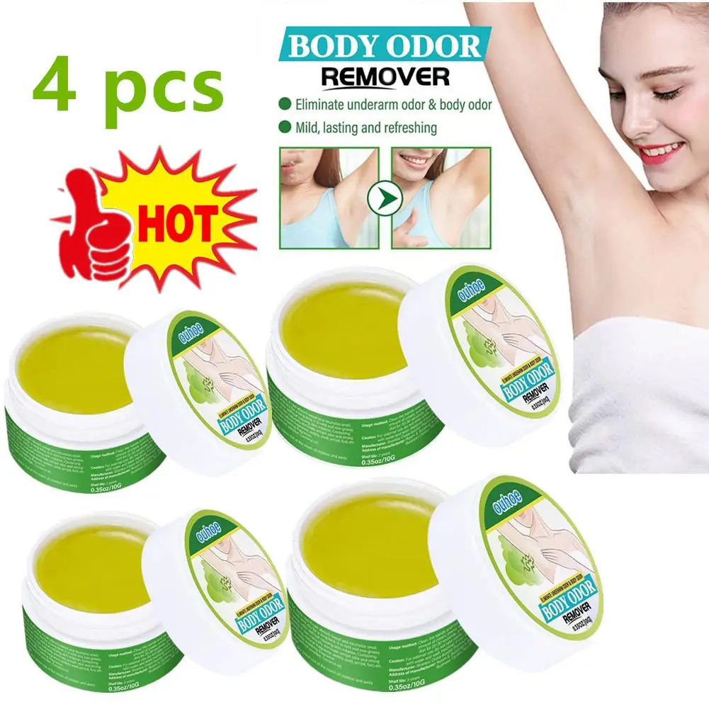 

4x Body Odor Underarm Sweat Spray Antiperspirants Deodorant Remove Foot Odor Deodorizer Eliminate Bad Smell Antiperspirants 10g