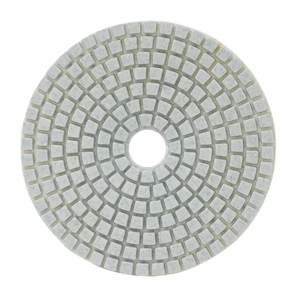 4 In 100mm Diamond Polishing Pads Kit/set Wet Dry For Granite Stone Concrete Marble Polishing Use Grinding Discs Part