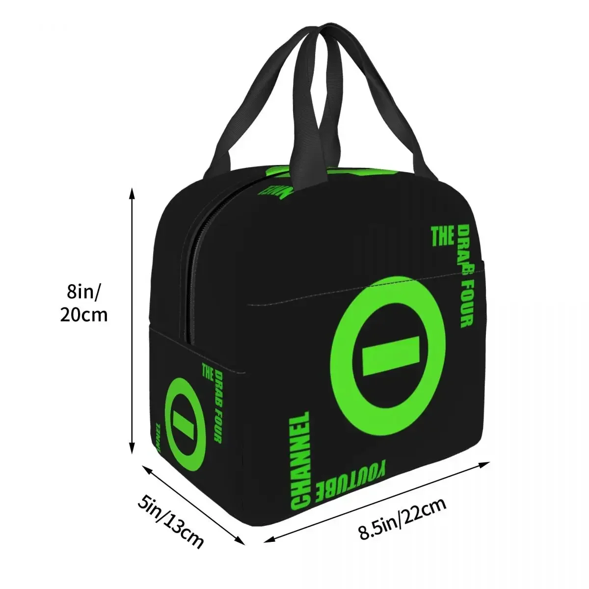 Type O Negative Insulated Lunch Bags Waterproof Picnic Bags Thermal Cooler Lunch Box Lunch Tote for Woman Work Children School