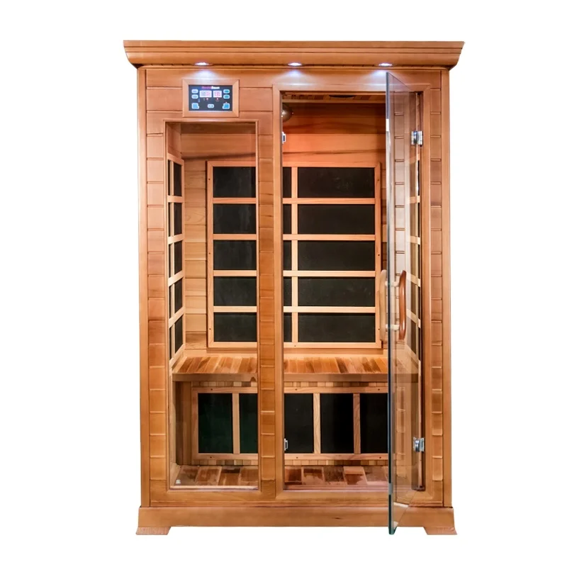 

STLF2025 Households Electric Heating Far-infrared Sauna Room Carbon Board Heating Solid Wood Cedar