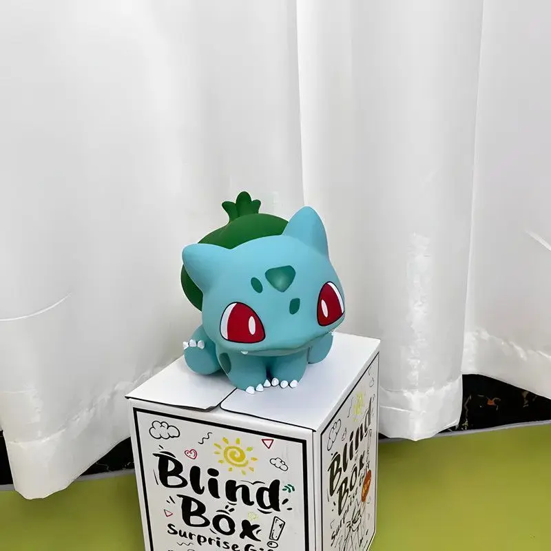 Pokémon Bulbasaur Figur Modell Dekoration Squirtle Charmander Geschenk für Geburtstag Spaß Desktop Auto Ornament