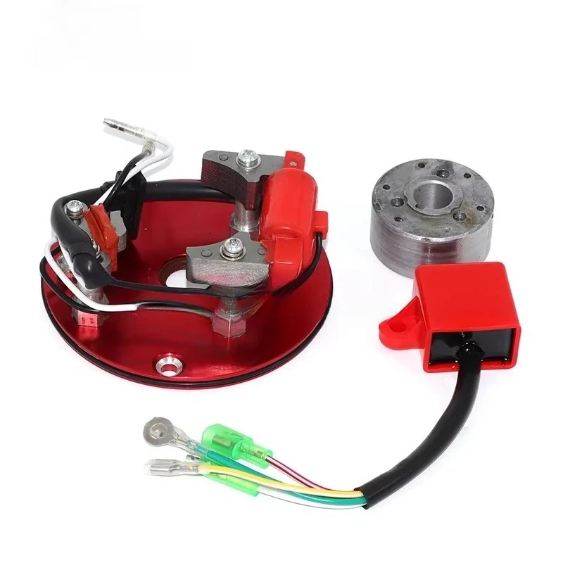 Universal Ignition Coil Stator Rotor Magneto Kit 50cc-150cc Dirt Bike ATV Scooter Engine Replacement Parts