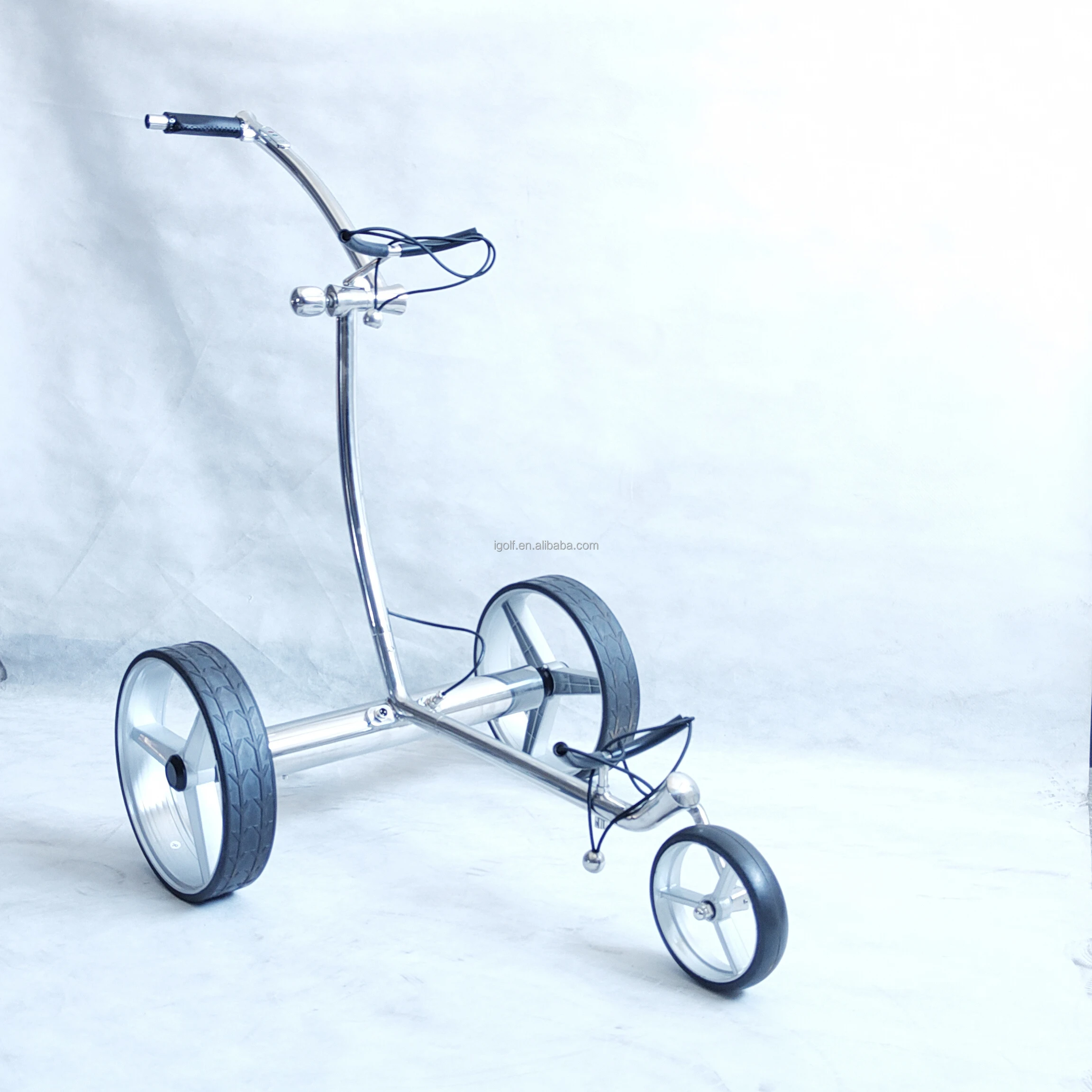 

3-Wheel Collapsible Golf Push Trolley