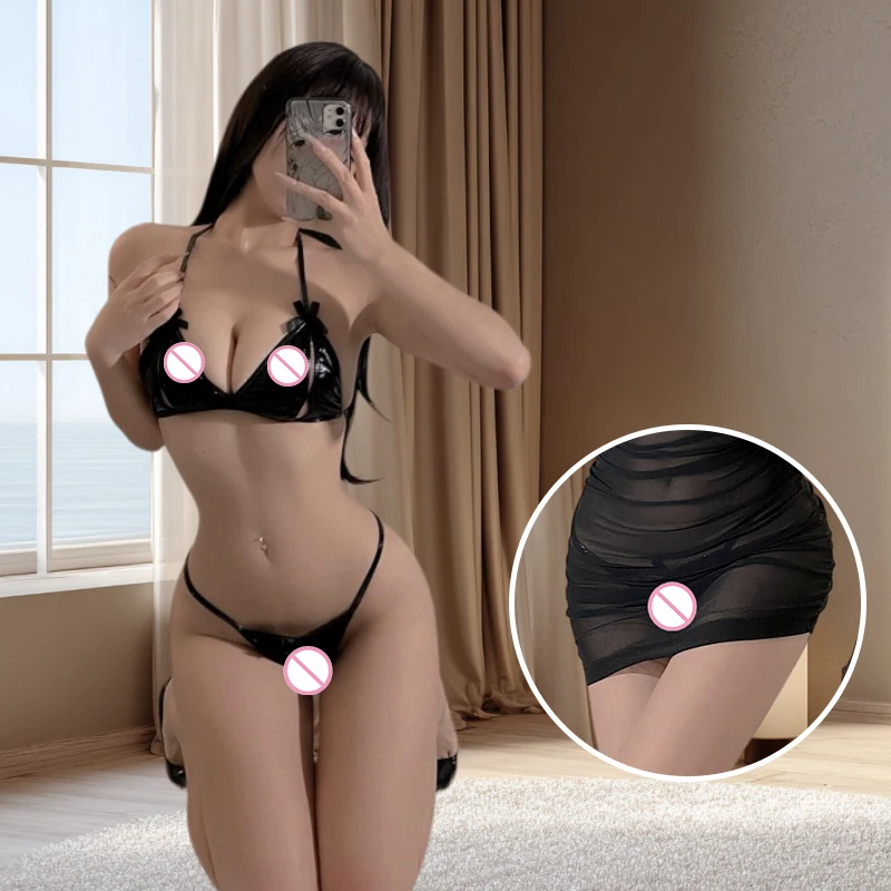 Lingerie lingerie erótica flertando lingerie uniforme sedução sm presentes de aniversário tamanho único