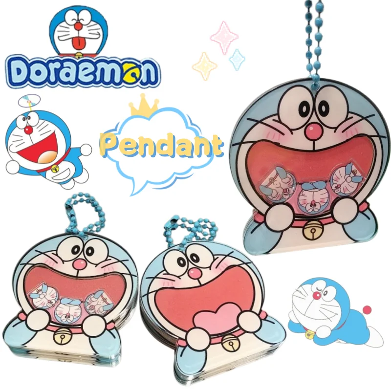 

Doraemon keychain new creative cartoon and cute Fashionable portable super adorable high-appearance shakable toy pendant gift