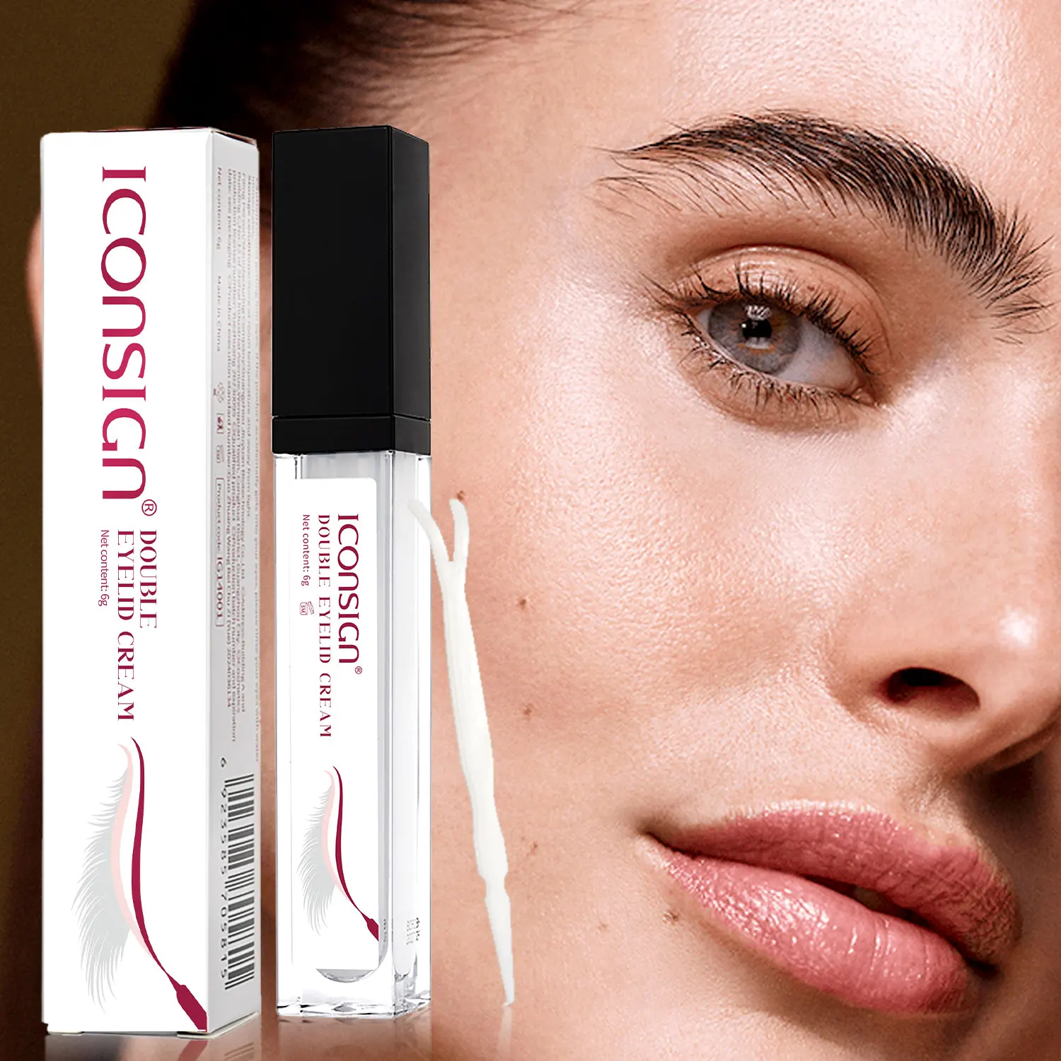 Crema per lo styling per doppia palpebra Naturale in doppio occhio invisibile Essenza naturale Patch per doppia palpebra senza colla facilmente