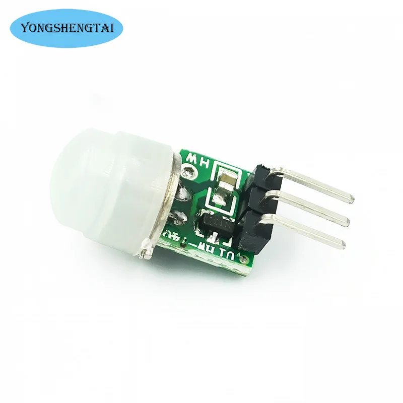 Sensor de movimiento infrarrojo PIR, módulo Detector de personas automático, 3 piezas, DC 2,7-12 V, 5 piezas, Mini IR, pyro-elektrische, AM312