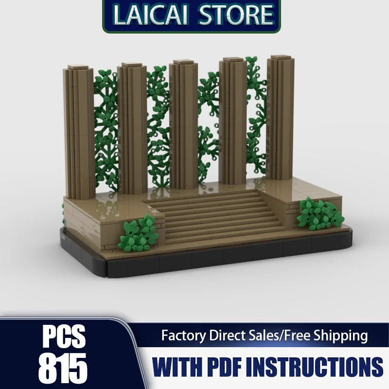 Popular Star Movie Model Moc Building Blocks The Fourth Satellite Model Technology Bricks DIY Assembly Holiday Toy Set Gifts