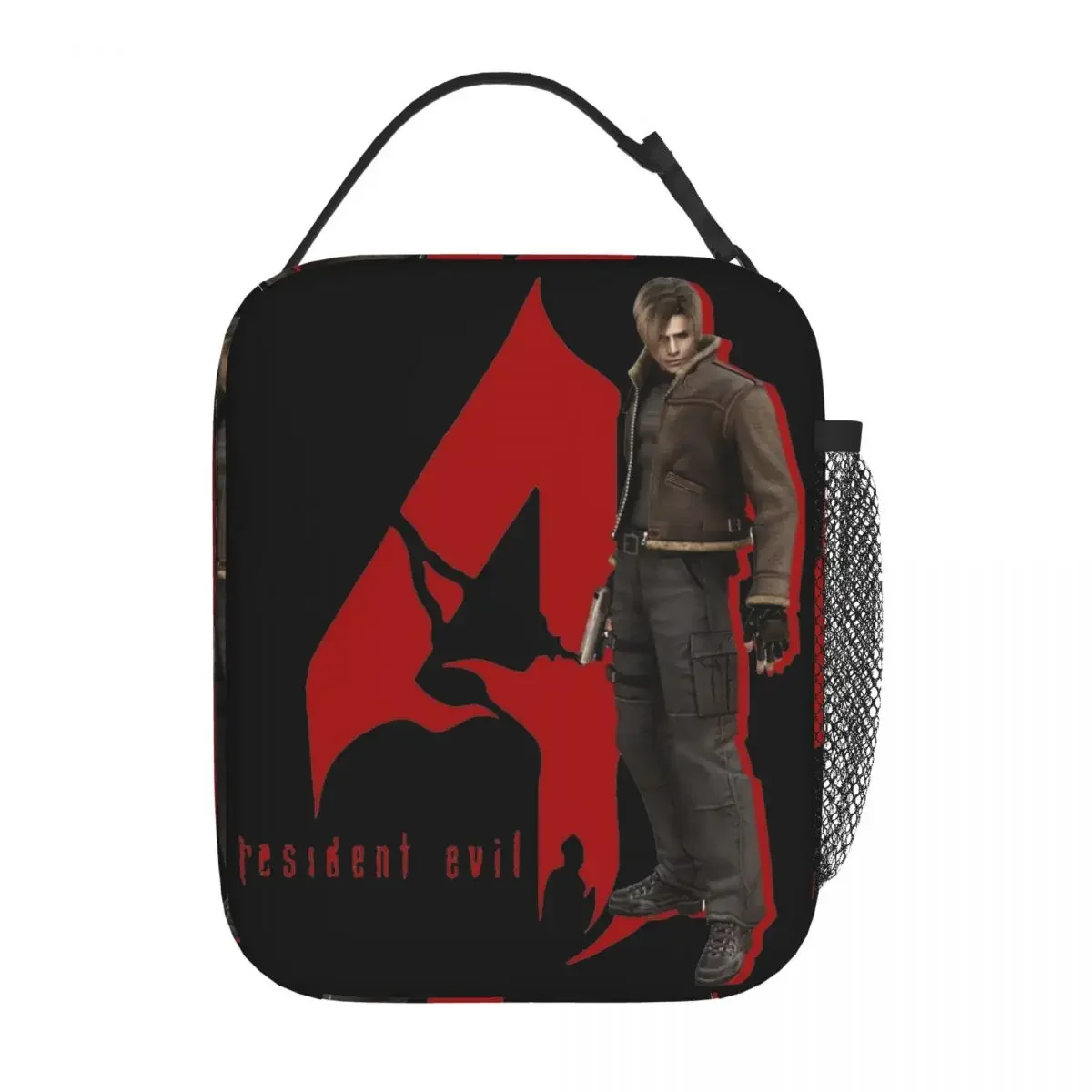 

Изолированные сумки для обеда Leon & RE4 с логотипом Merch Resident Evils 4, игровой контейнер для обеда, Новое поступление, термохолодильник, коробка для бенто для школы