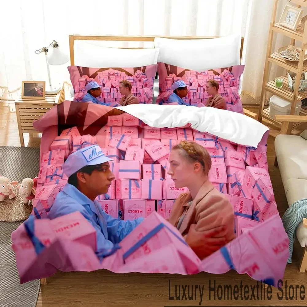 3D Print The Grand Budapest Hotel Bedding Set Boys Girls Twin Queen King Size Duvet Cover Pillowcase Bed boys Adult