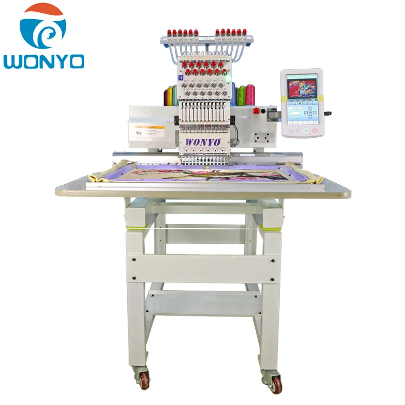 Automatic Computerized Embroidery Machine with Core Components Motor Pump Gear New Condition