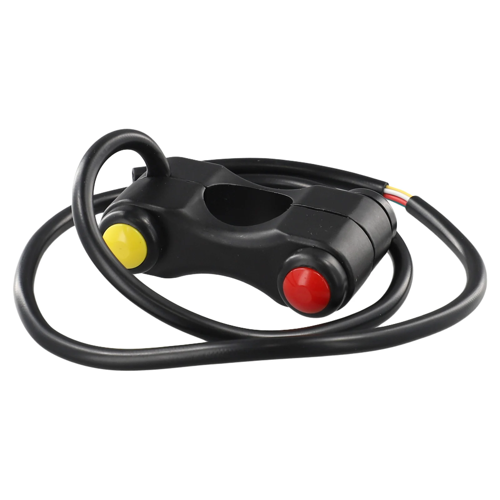 Nice New Switch Motorcycle button switch Motorcycle Button Handlebar Headlight Metal Motorcycle 0.87inch 3 Push