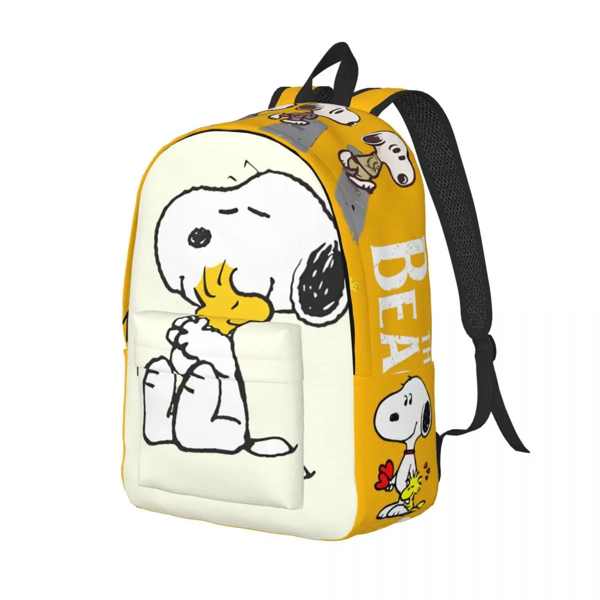 Elliott Smith X Peanuts Storage Bag Peanuts Snoopy Male Lady Fashionable Travel For Gifts Retro Washable Rucksack