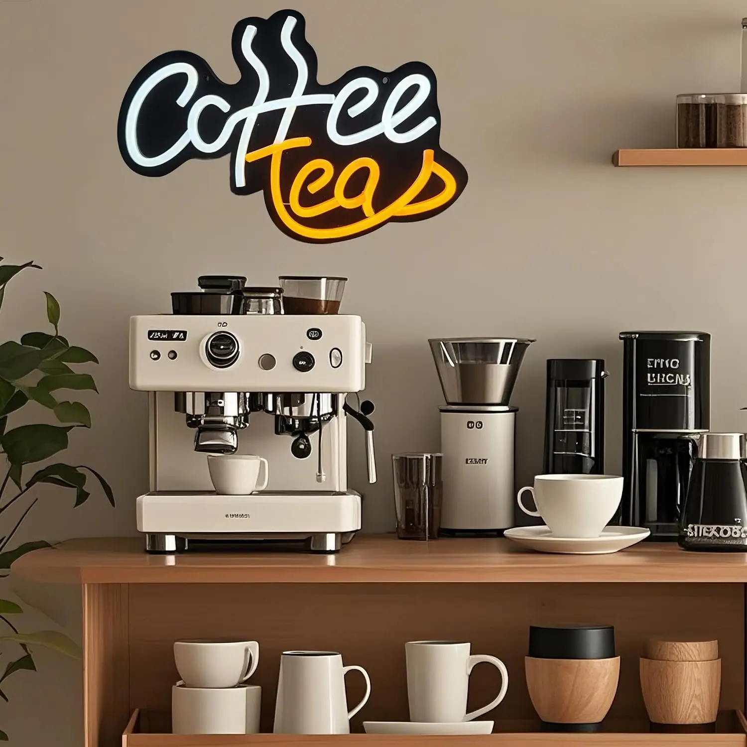 コーヒーネオンサイン-usb電源ledライト-ビジネスバー、コーヒーショップ、クラブ、レストラン、パーティーの装飾、ギフト、アートウォールライトに