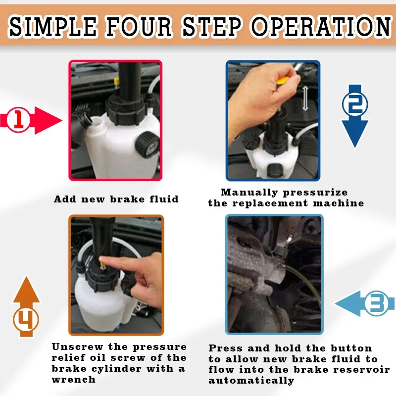 3L manual transmission oil pump system, manual pump with adapter, pneumatic automatic transmission oil pump tool