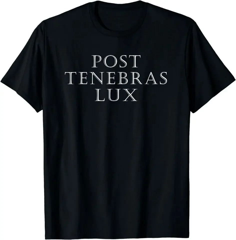 NEW LIMITED Post Tenebras Lux Reformed Christian T-Shirt