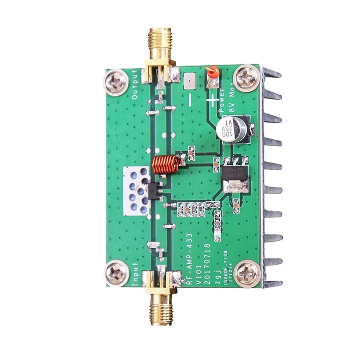 A88X 433 МГц 8 Вт плата усилителя мощности RF HF высокочастотные усилители цифровой усилитель мощности