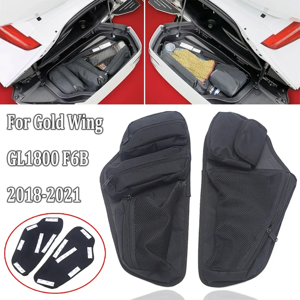 

NEW For HONDA GOLD WING 1800 GL1800 F6B Goldwing GL 1800 2018 2019 2020 2021 Motorcycle Trunk Lid Organizer Bag Tool Bags Case