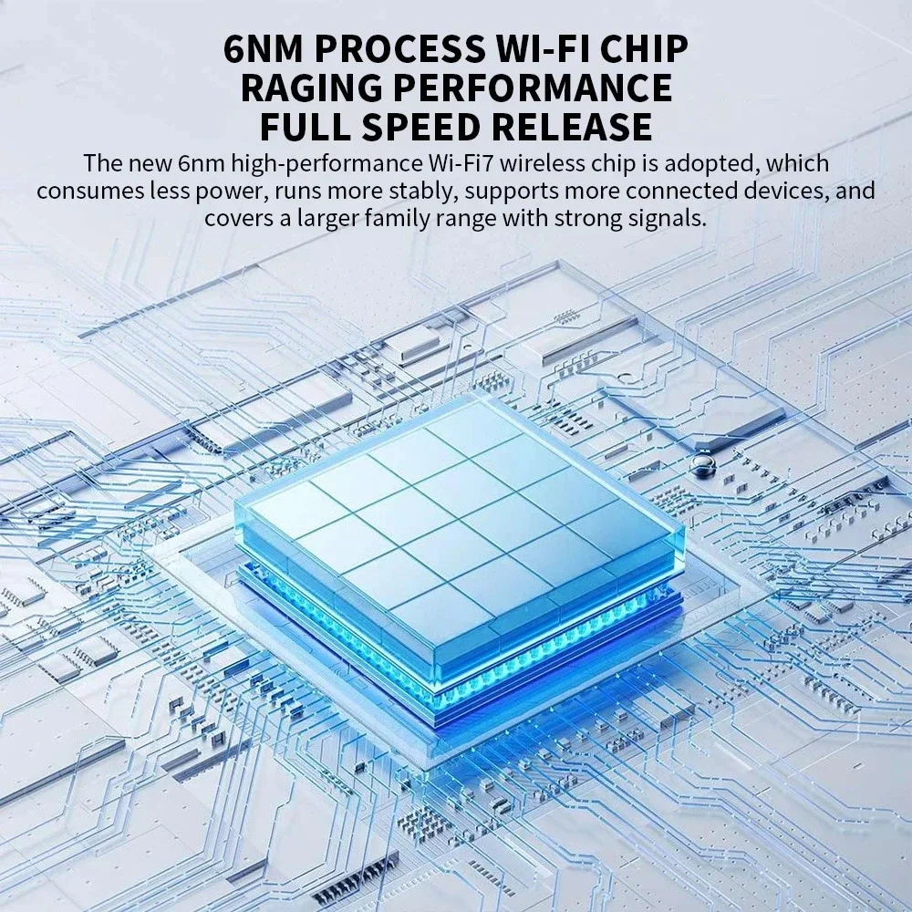 Router Xiaomi BE5000 2.5G Wifi 7 Router Bezprzewodowy Mesh Group 2.4GHz 5GHz MLO Dual Band Współpracuje z aplikacją Xiaomi mijia mihome Sieć