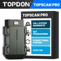 Escáner OBD2 inalámbrico TOPDON Topscan pro, lector de códigos, sistema completo, prueba bidireccional, herramientas de diagnóstico de programación de llaves, 13+ funciones de reinicio