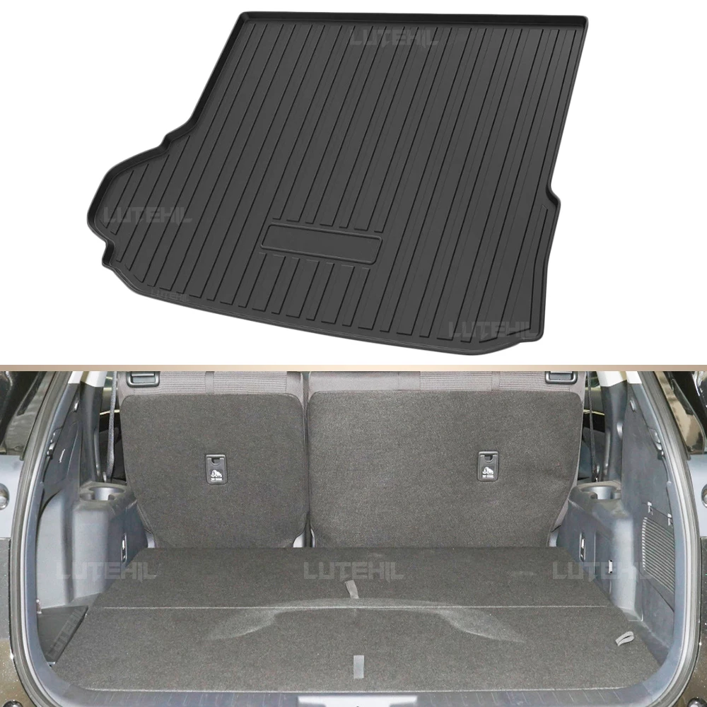For Toyota Highlander Hybrid 5-Seat 2022-2024 2023 TPE Trunk Mat Mat Cargo Liner Protective Cover Waterproof Accessories